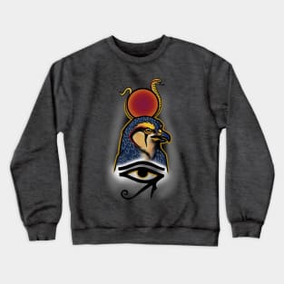 Ra Egyptian God tattoo design Crewneck Sweatshirt